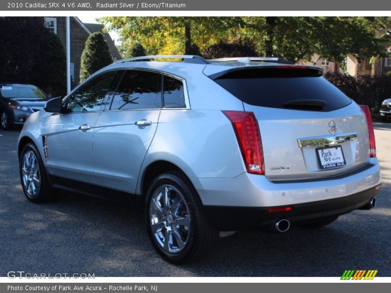 Radiant Silver / Ebony/Titanium 2010 Cadillac SRX 4 V6 AWD