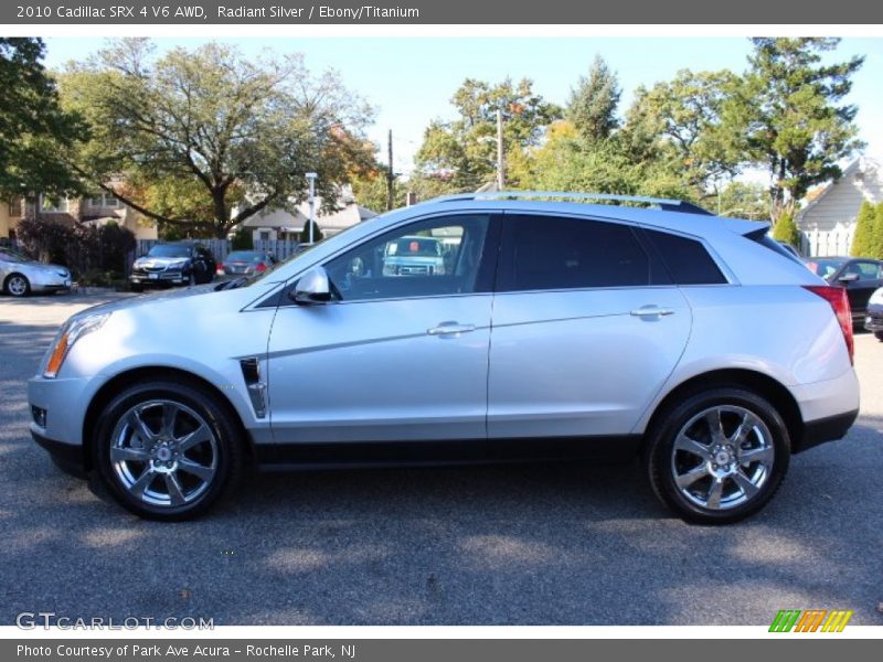 Radiant Silver / Ebony/Titanium 2010 Cadillac SRX 4 V6 AWD