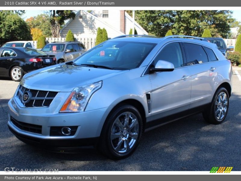 Radiant Silver / Ebony/Titanium 2010 Cadillac SRX 4 V6 AWD
