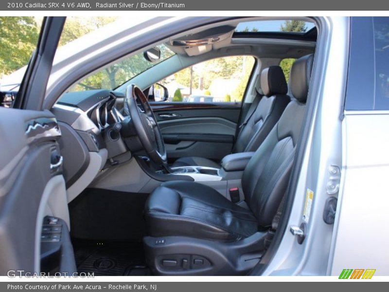 Radiant Silver / Ebony/Titanium 2010 Cadillac SRX 4 V6 AWD