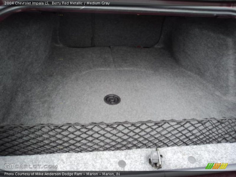 Berry Red Metallic / Medium Gray 2004 Chevrolet Impala LS