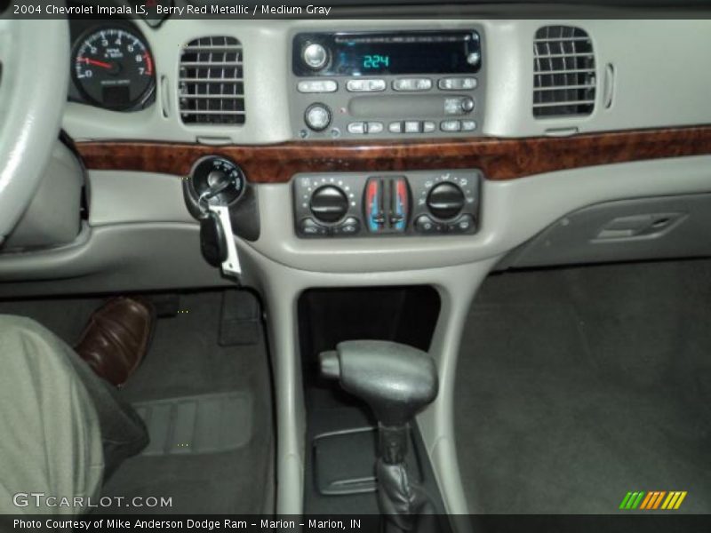 Berry Red Metallic / Medium Gray 2004 Chevrolet Impala LS