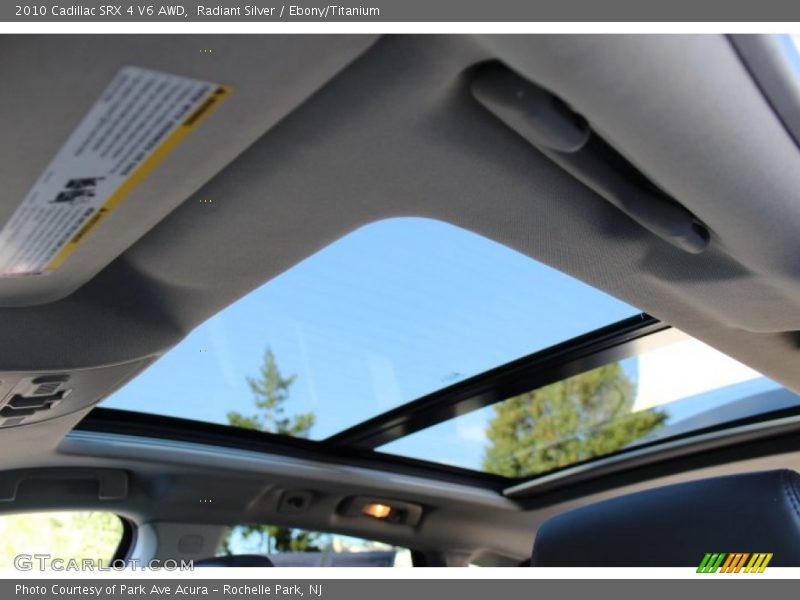 Radiant Silver / Ebony/Titanium 2010 Cadillac SRX 4 V6 AWD
