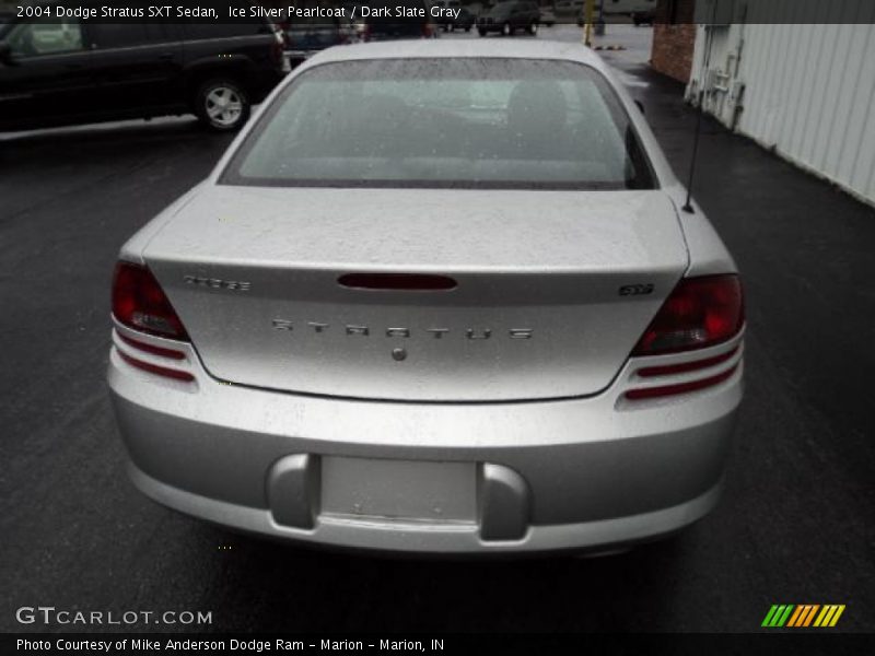 Ice Silver Pearlcoat / Dark Slate Gray 2004 Dodge Stratus SXT Sedan