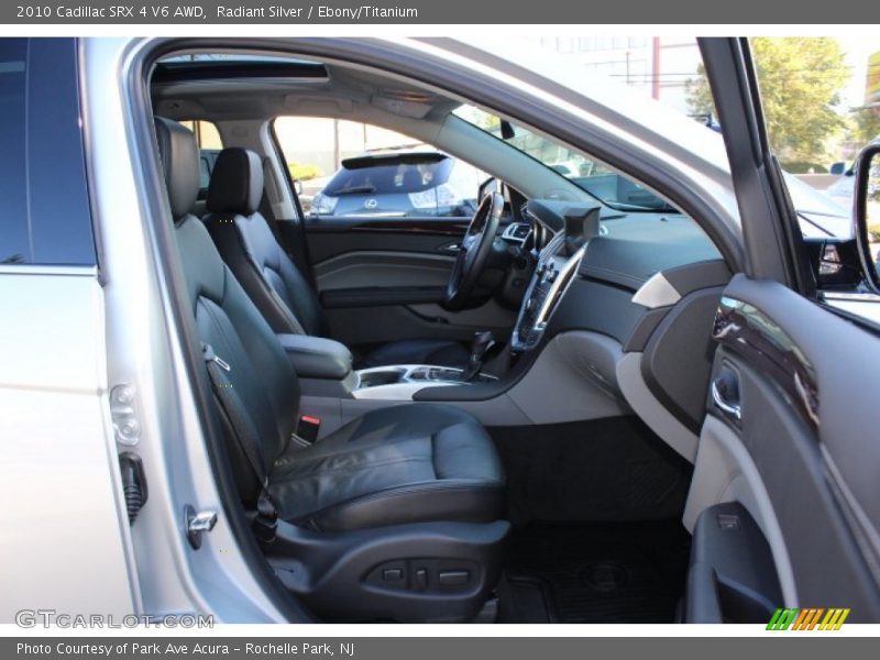 Radiant Silver / Ebony/Titanium 2010 Cadillac SRX 4 V6 AWD