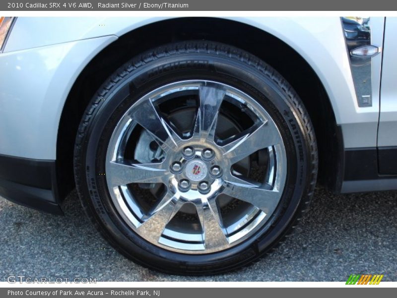 Radiant Silver / Ebony/Titanium 2010 Cadillac SRX 4 V6 AWD