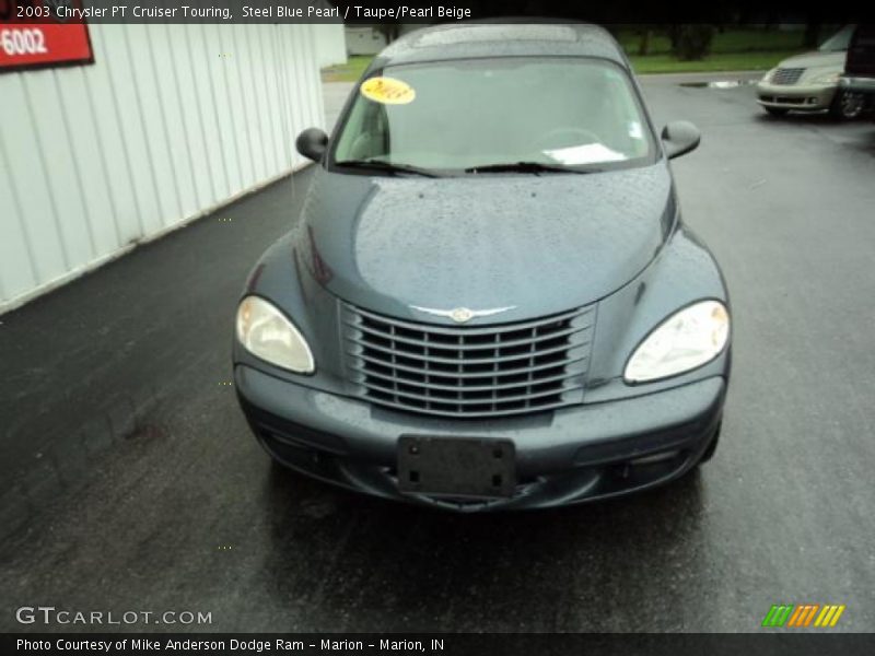 Steel Blue Pearl / Taupe/Pearl Beige 2003 Chrysler PT Cruiser Touring
