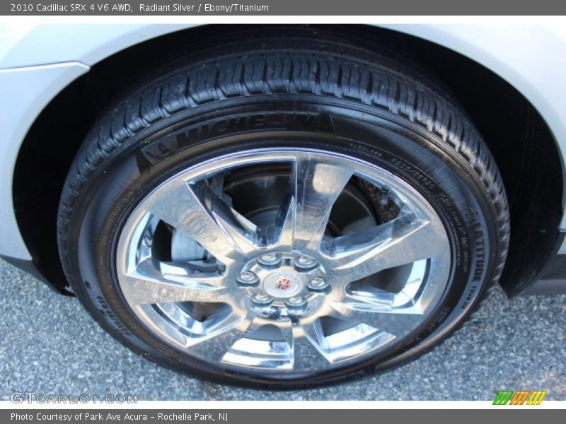 Radiant Silver / Ebony/Titanium 2010 Cadillac SRX 4 V6 AWD