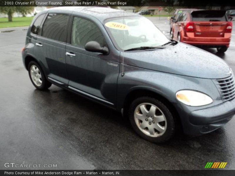 Steel Blue Pearl / Taupe/Pearl Beige 2003 Chrysler PT Cruiser Touring