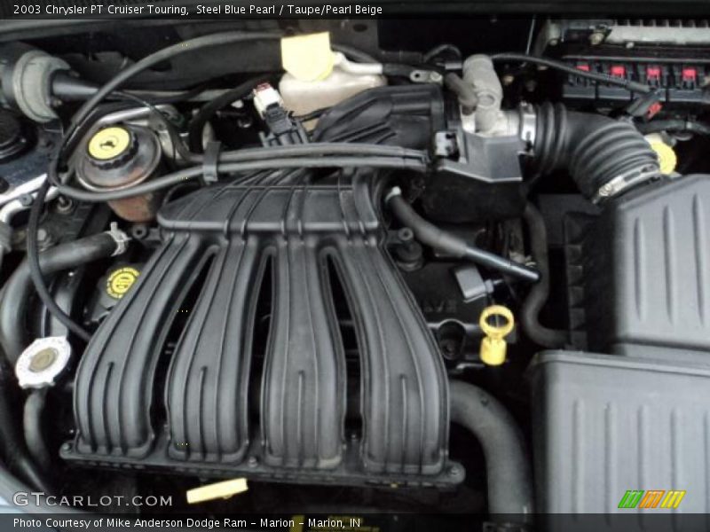 Steel Blue Pearl / Taupe/Pearl Beige 2003 Chrysler PT Cruiser Touring