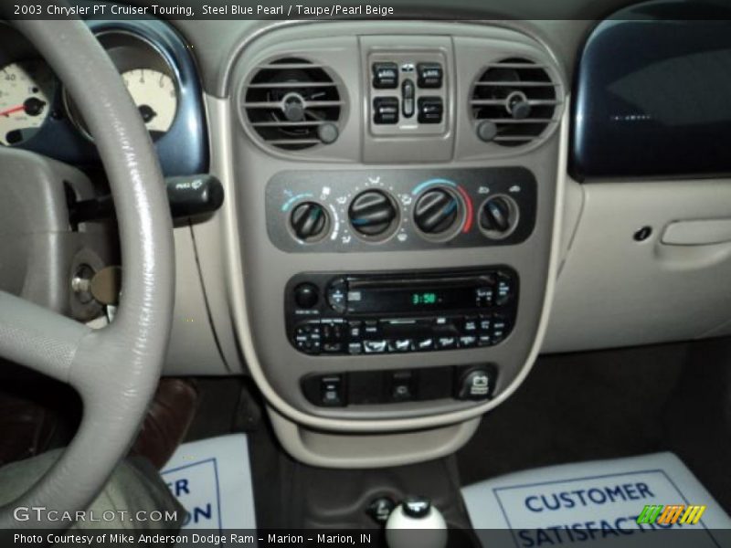 Steel Blue Pearl / Taupe/Pearl Beige 2003 Chrysler PT Cruiser Touring