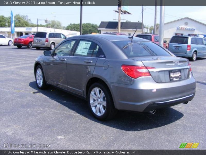 Tungsten Metallic / Black 2013 Chrysler 200 Touring Sedan
