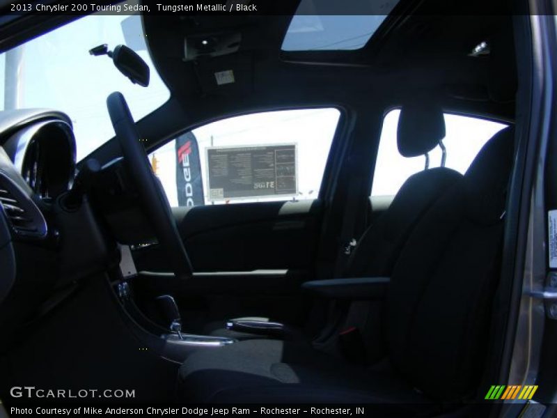 Tungsten Metallic / Black 2013 Chrysler 200 Touring Sedan