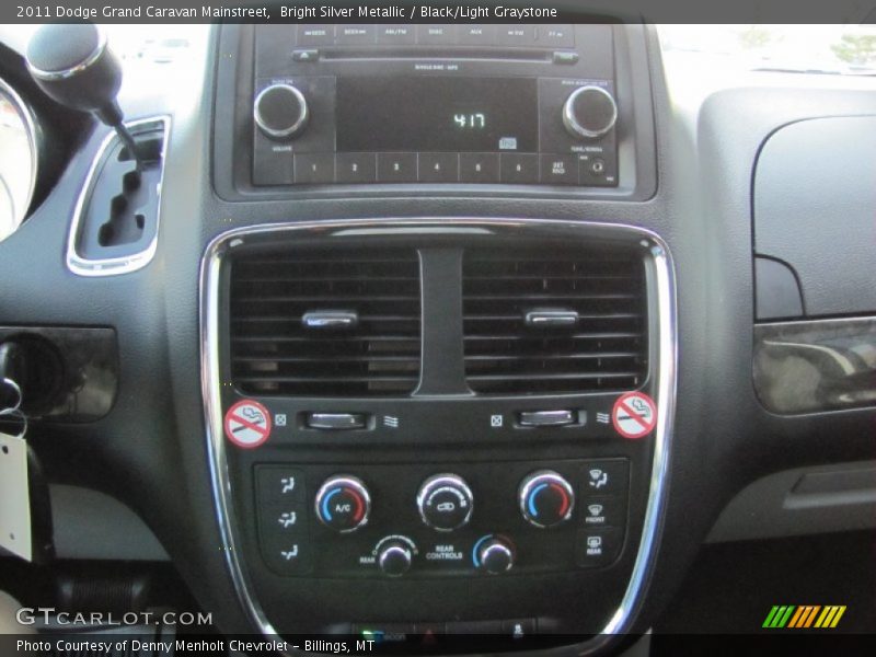 Bright Silver Metallic / Black/Light Graystone 2011 Dodge Grand Caravan Mainstreet