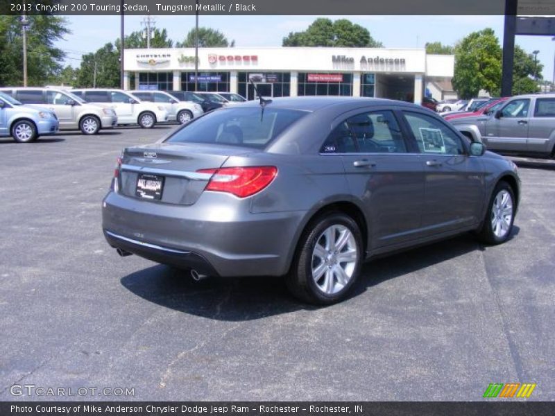 Tungsten Metallic / Black 2013 Chrysler 200 Touring Sedan