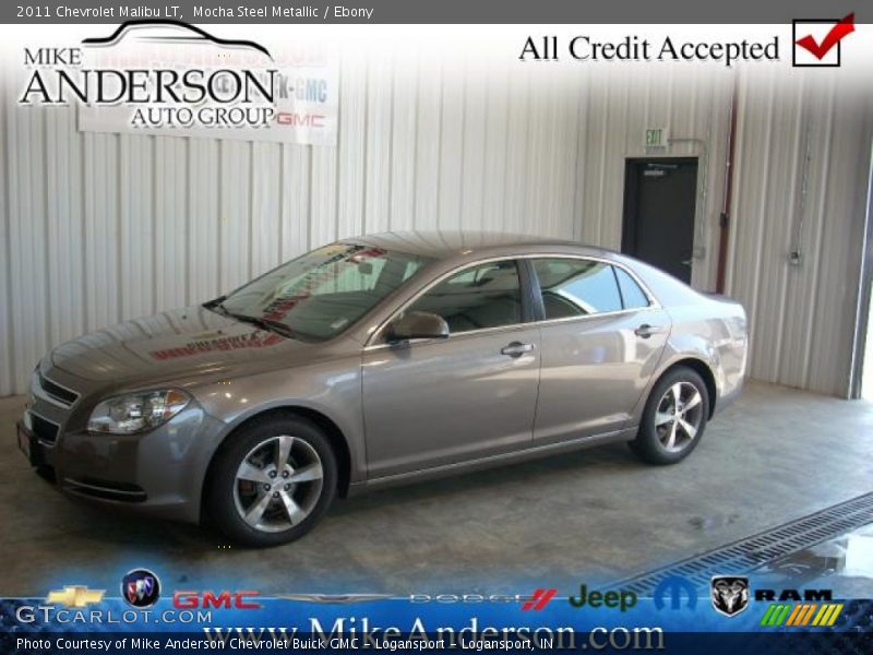 Mocha Steel Metallic / Ebony 2011 Chevrolet Malibu LT