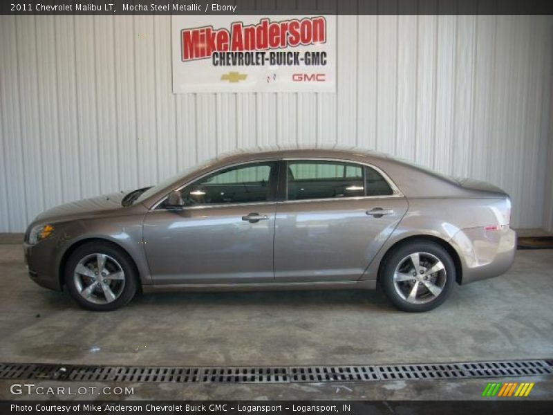 Mocha Steel Metallic / Ebony 2011 Chevrolet Malibu LT