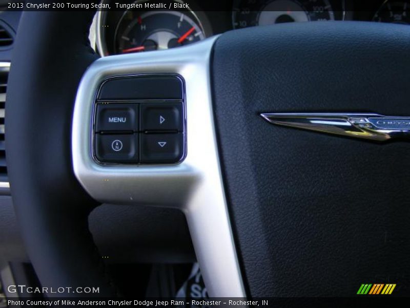 Tungsten Metallic / Black 2013 Chrysler 200 Touring Sedan