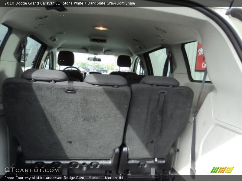Stone White / Dark Slate Gray/Light Shale 2010 Dodge Grand Caravan SE