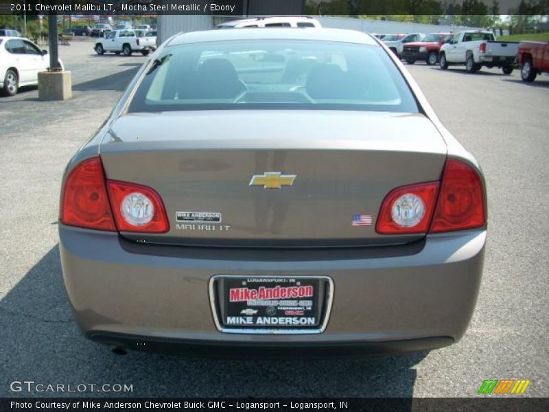 Mocha Steel Metallic / Ebony 2011 Chevrolet Malibu LT