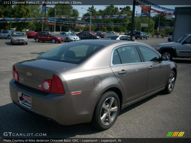 Mocha Steel Metallic / Ebony 2011 Chevrolet Malibu LT