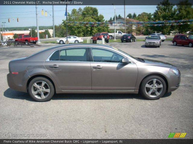 Mocha Steel Metallic / Ebony 2011 Chevrolet Malibu LT