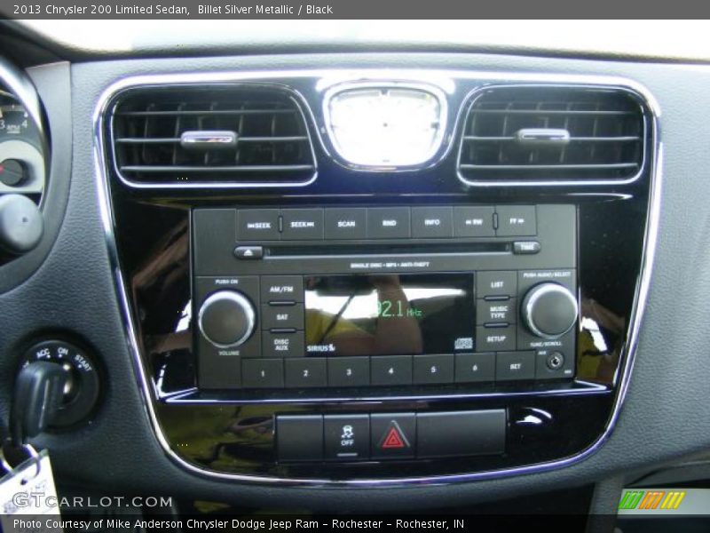 Billet Silver Metallic / Black 2013 Chrysler 200 Limited Sedan