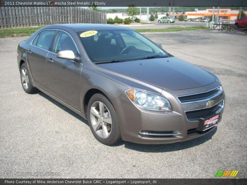 Mocha Steel Metallic / Ebony 2011 Chevrolet Malibu LT