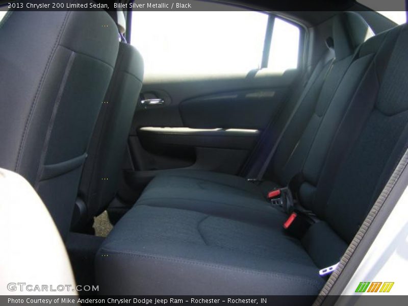 Billet Silver Metallic / Black 2013 Chrysler 200 Limited Sedan