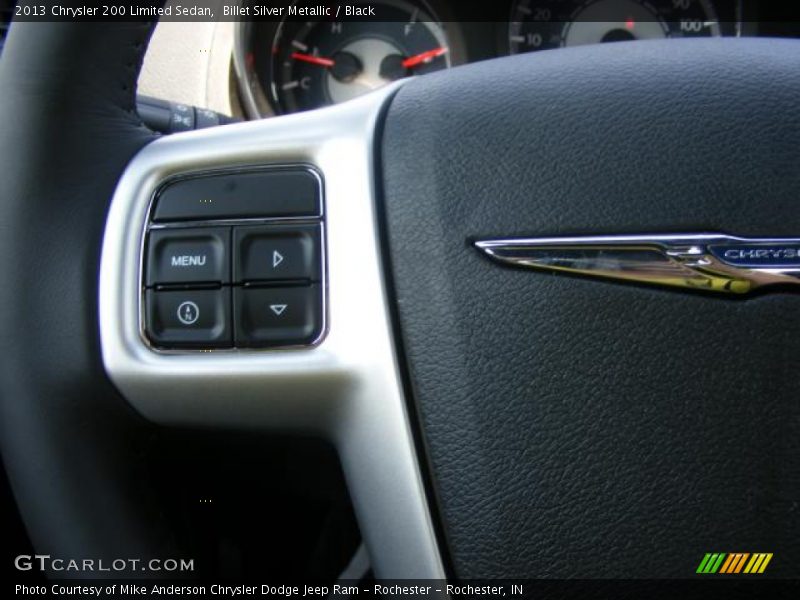 Billet Silver Metallic / Black 2013 Chrysler 200 Limited Sedan