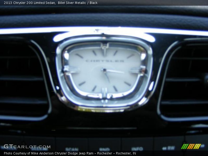 Billet Silver Metallic / Black 2013 Chrysler 200 Limited Sedan