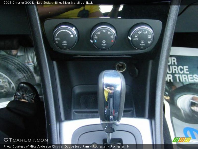 Billet Silver Metallic / Black 2013 Chrysler 200 Limited Sedan