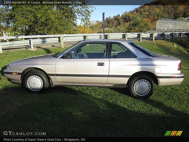  1989 MX-6 Coupe Winning Silver Metallic