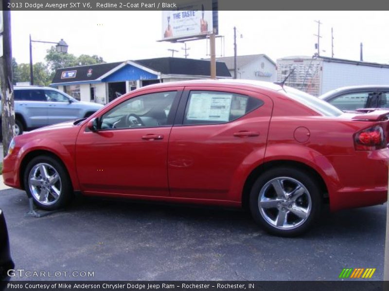 Redline 2-Coat Pearl / Black 2013 Dodge Avenger SXT V6