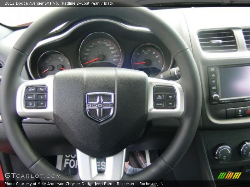 Redline 2-Coat Pearl / Black 2013 Dodge Avenger SXT V6