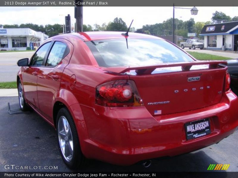 Redline 2-Coat Pearl / Black 2013 Dodge Avenger SXT V6