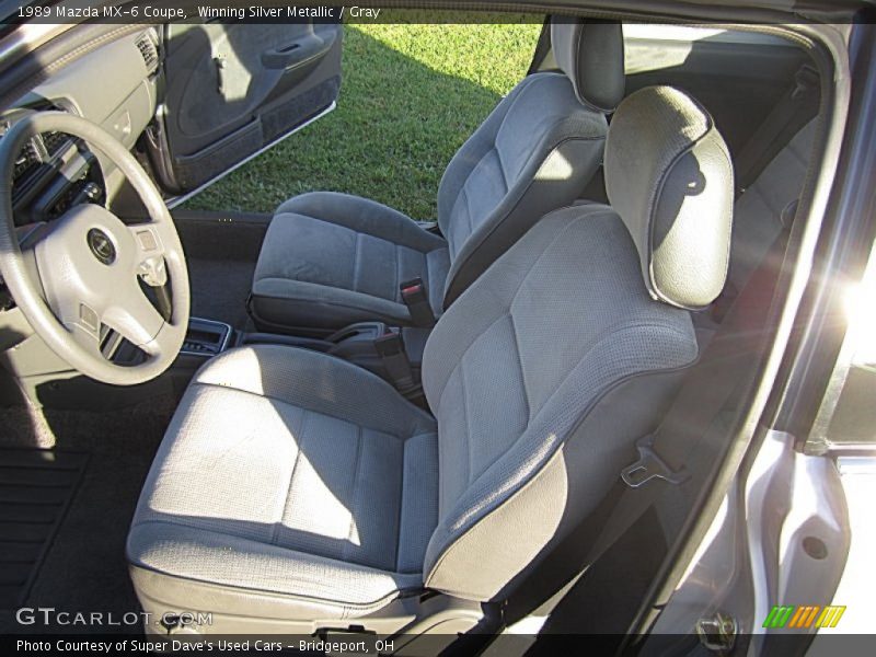  1989 MX-6 Coupe Gray Interior