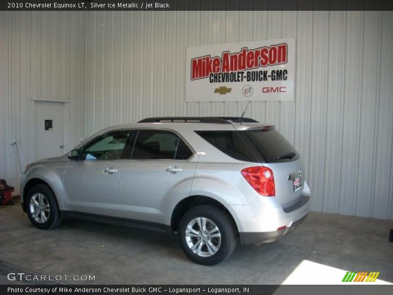 Silver Ice Metallic / Jet Black 2010 Chevrolet Equinox LT