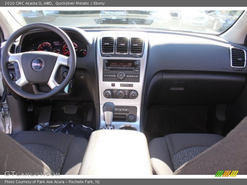 Quicksilver Metallic / Ebony 2010 GMC Acadia SL AWD