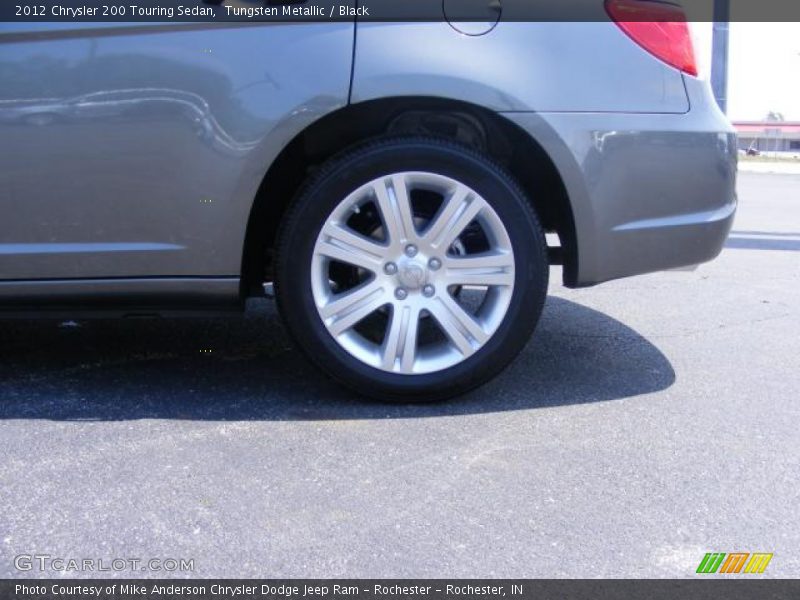 Tungsten Metallic / Black 2012 Chrysler 200 Touring Sedan