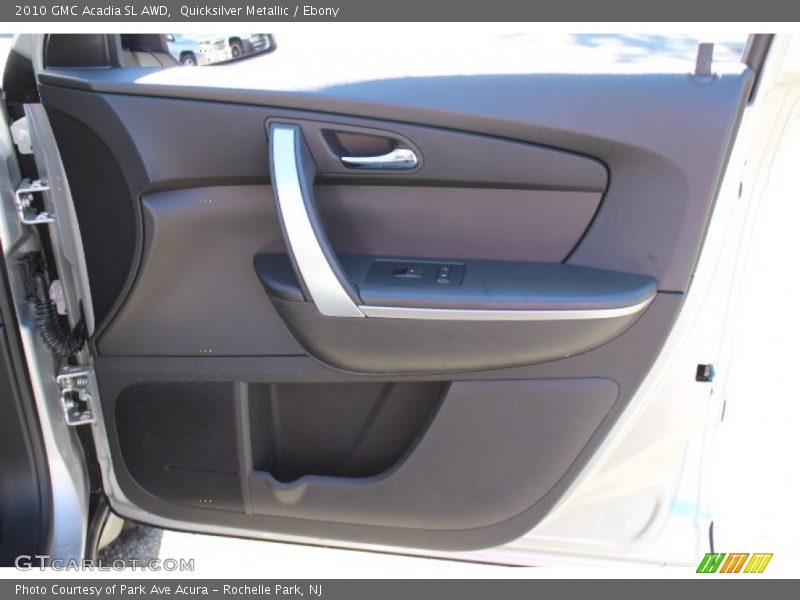 Quicksilver Metallic / Ebony 2010 GMC Acadia SL AWD
