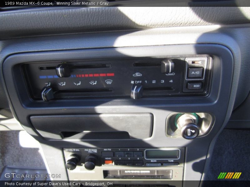 Controls of 1989 MX-6 Coupe
