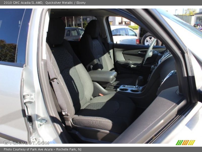 Quicksilver Metallic / Ebony 2010 GMC Acadia SL AWD