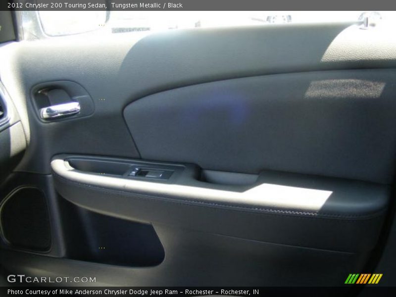 Tungsten Metallic / Black 2012 Chrysler 200 Touring Sedan
