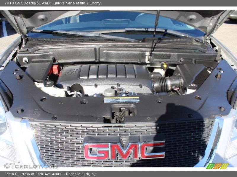 Quicksilver Metallic / Ebony 2010 GMC Acadia SL AWD