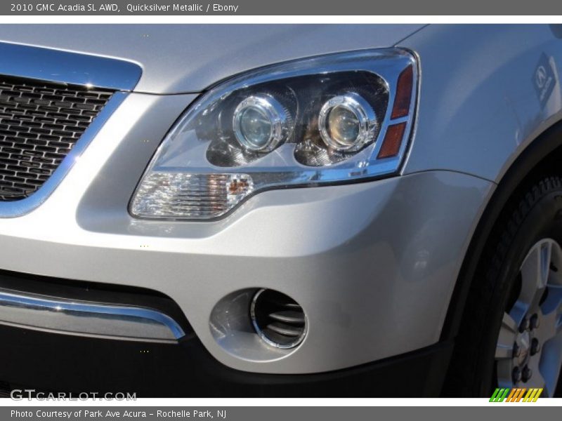 Quicksilver Metallic / Ebony 2010 GMC Acadia SL AWD