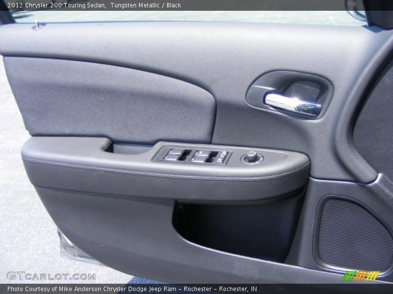 Tungsten Metallic / Black 2012 Chrysler 200 Touring Sedan