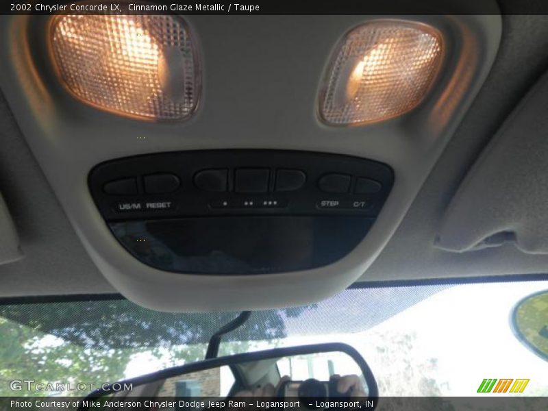 Cinnamon Glaze Metallic / Taupe 2002 Chrysler Concorde LX