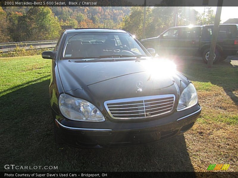 Black / Charcoal 2001 Mercedes-Benz S 600 Sedan
