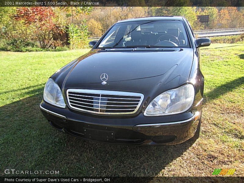 Black / Charcoal 2001 Mercedes-Benz S 600 Sedan